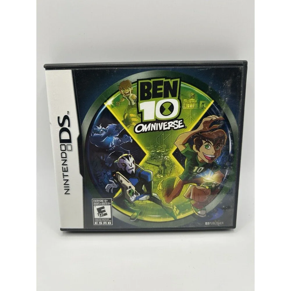 Ben 10 Omniverse Nintendo DS Case & Manual Only  OEM No Game Replacement